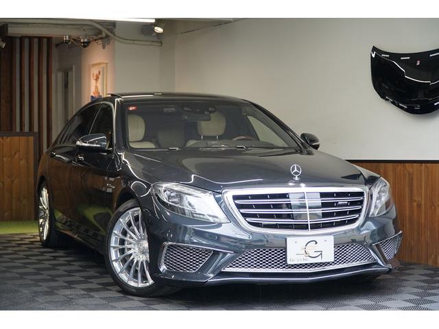 Ｓクラス(AMG) Ｓ６５　ＡＭＧロング　アンスラサイトブルー　シルクベージュフルナッパレザー　ショーファーパッケージ　後席モニター　Ｓ６５専用装備 中古車画像