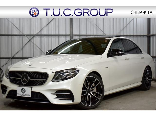 Ｅクラス(AMG) Ｅ５３　４マチック＋　エクスクルーシブ　レーダーセーフティＰ　３．０リッター／４３５馬力　ＭＥコネクト　９速ＡＴ　４ＷＤ　パノラマサンルーフ　ヒータークーラー黒革　ディストロ　ＢＳＭ　Ｌチェンジ　ＡＭＧエアロ　２年保証 中古車画像