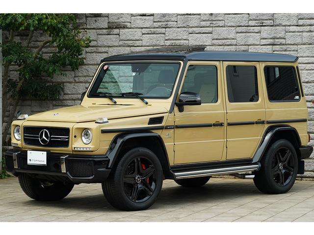 Ｇクラス Ｇ６３　ＡＭＧ東京世田谷スペシャルオーダー　特注カラー　デザートサンド　ブラウン＆ブラックツートンレザー　最終モデル