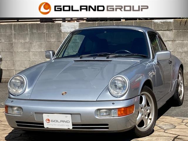 ポルシェ ９１１９１１カレラ２ ティプトロニック ディーラー車 左ハンドル ブラックレザー ９９３用１７ａｗ サンルーフ ｏｐパワーシート 社外ｃｄデッキ ｒｕｆマフラーエンドの中古車 車体価格698万円 1991 平成3 年式 走行9 0万キロ 車体色ポーラーシルバー 神奈川県