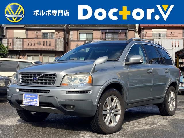 ＸＣ９０ ３．２　スポーツ　７人乗　電動サンルーフ　黒革　ウッドステアリング　社外ドラレコ　ウィンカーミラー　外部入力　パワーシート　シートヒーター　保証付