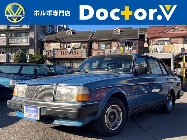 ２４０(ボルボ) 当店買取　左ハンドル　メッキモール　帝人　ＥＴＣ　社外ＣＤデッキ　ブルーインテリア 中古車画像