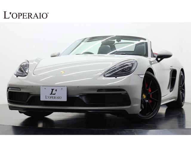 ７１８ボクスター(ポルシェ) ７１８ボクスターＧＴＳ　４．０　１オーナー　ＯＢＤ済み　クレヨン　シートヒーター　ベンチレーター 中古車画像