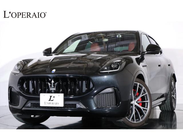 グレカーレ モデナ 1オーナー 純正21インチクリオスタッガードホイール レッドブレーキキャリパー ロッソスクーロインテリア エアサスペンション(1枚目)