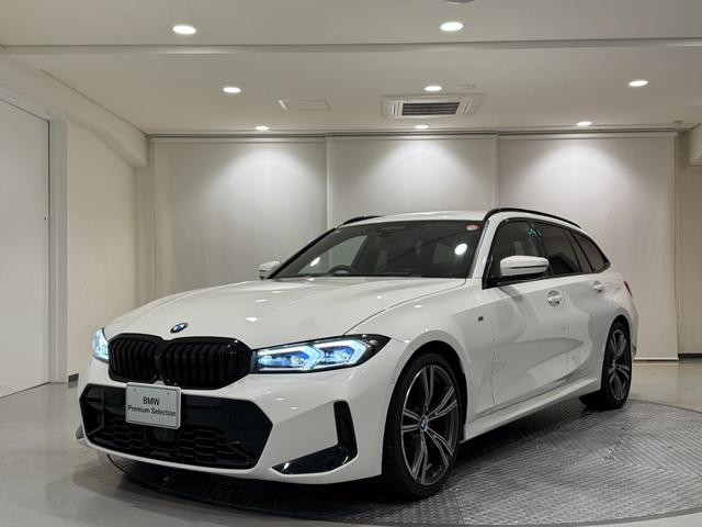 ３シリーズ(BMW) ３２０ｄｘＤｒｉｖｅツーリングＭスポーツＥＤシャドー　カーブドディスプレイ　ヘッドアップディスプレイ　３６０度カメラ　フロントカメラ　１９インチホイール　シートヒーター　衝突被害軽減ブレーキ　アクティブクルーズコントロール　障害物センサー 中古車画像