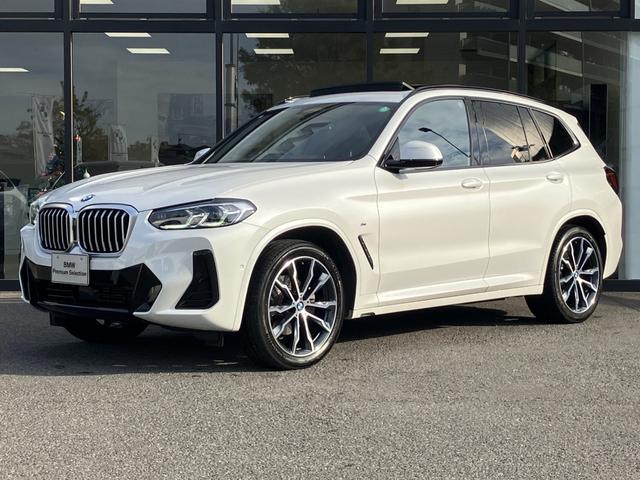 Ｘ３(BMW) 　【正規認定中古車】【全国正規ディーラー保証付／２年・走行距離無制限】　サウンド・パッケージ　パノラマ・ガラス・サンルーフ　２０ＡＷ　ステアリングホイール・ヒーター　ヘッドアップ・ディスプレイ 中古車画像