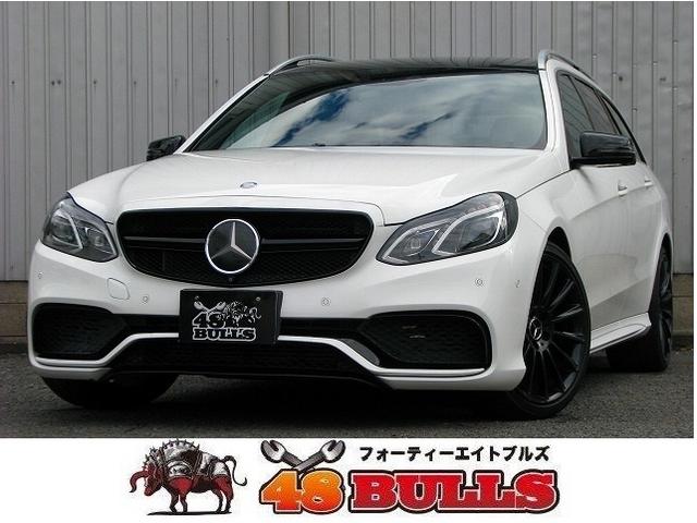 Ｅクラスステーションワゴン(メルセデス・ベンツ) Ｅ２５０　ステーションワゴン　アバンギャルド　禁煙／Ｅ６３ＡＭＧスタイル／１９インチホイール／ルーフブラックペイント／キャリパーペイント／レーダーセーフティ／電動リアゲート／３６０度カメラ／ブルートゥース／ＴＶ／シートヒーター＆パークトロニック 中古車画像