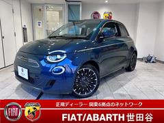 フィアット　５００ｅ　アイコン　弊社デモカー登録車両　ＥＶ車　ガラスルーフ