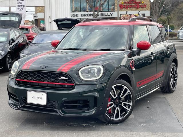 ＭＩＮＩ ＪＣＷ　クロスオーバー　プレミアム＋Ｐ　ＪＣＷトリム　ＨＤＤナビ　リヤビューカメラ　ヘッドアップディスプレイ　アクティブクルーズコントロール　ドライビングアシスト　シートヒーター　１９インチアルミ　ＪＣＷトリム　電動リヤゲート　１オーナー　禁煙車（1枚目）