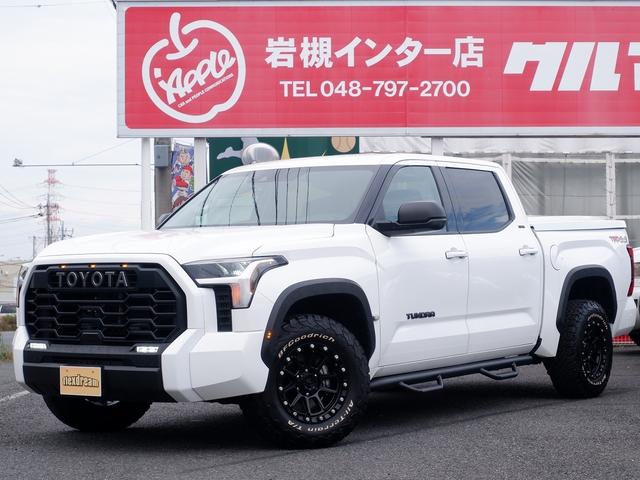 クルーマックスＳＲ５　ＴＲＤＳＰＯＲＴＳパッケージ　新車２０２３年アメリカモデル４ＷＤ　１０速ＡＴ　ＬＥＤヘッドライト＆テール国内保安基準改善　ＴＲＤｐｒｏグリル・オーバーフェンダー　ＬＥＥＲ７００トノカバー　８インチオーディオ　アップルカープレイ(1枚目)