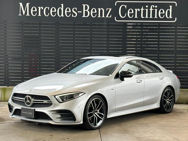 メルセデスＡＭＧ ＣＬＳ５３　４マチック＋　本革ナッパレザーシート／シートベンチレーション／シートヒーター／メモリー付き電動シート／ブルメスター／ガラススライディングルーフ／ヘッドアップディスプレイ／Ｂｌｕｅｔｏｏｔｈオーディオ／記録簿／禁煙車