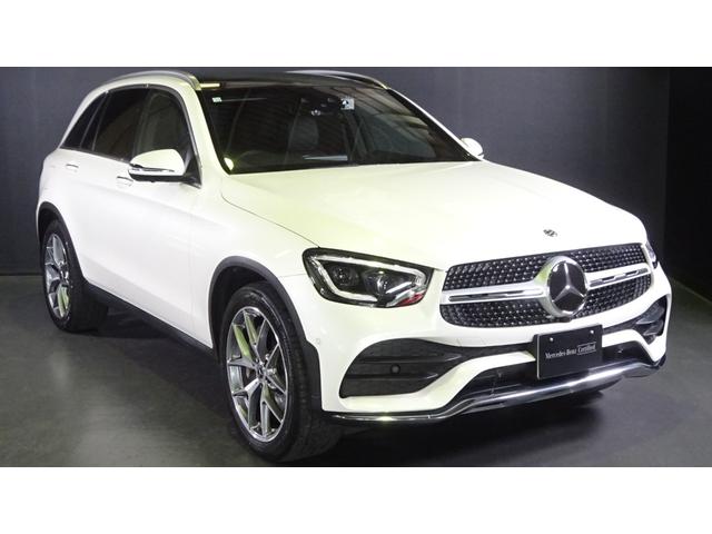 ＧＬＣ３００　４マチック　ＡＭＧライン　ＡＭＧライン　パノラミックスライディングルーフ　　アダプティブハイビームアシスト・プラス　マルチビームＬＥＤ　ブラックアッシュウッドインテリアトリム　革巻マルチファンクションスポーツステアリング