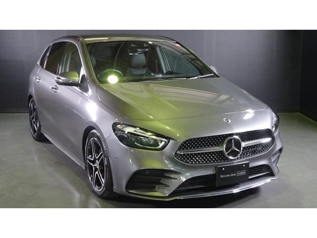 メルセデス・ベンツ Ｂクラス Ｂ２００ｄ　ＡＭＧラインパッケージ　ＡＭＧラインパッケージ　パドルシフト　　アダプティブハイビームアシスト・プラス　マルチビームＬＥＤヘッドライト　プライバシーガラス　カーボン調インテリアトリム　本革巻スポーツステアリング