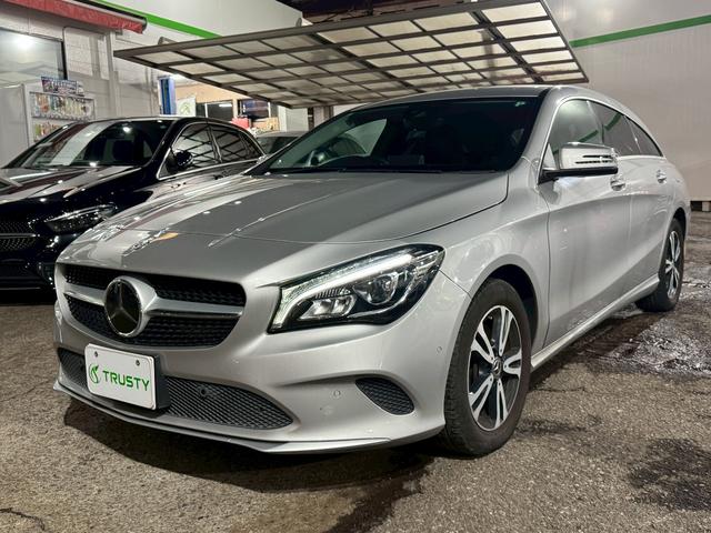 CLAクラス シューティングブレーク CLA180 シューティングブレーク 後期モデル 純正16インチAW ハーフレザーシート HDDナビ フルセグTV MSV Bカメラ PTS ETC LEDヘッドライト レーダーセーフティPKG パドルシフト マルチステア(1枚目)