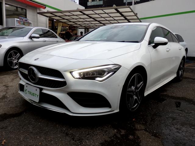 CLAクラス シューティングブレーク CLA200d シューティングブレーク AMGライン AMG18インチAW AMGフルエアロ ハーフレザーシート HDDナビ フルセグTV Bカメラ PTS ETC LEDヘッドライト シートヒーター メモリーパワーシート レーダーセーフティPKG(1枚目)