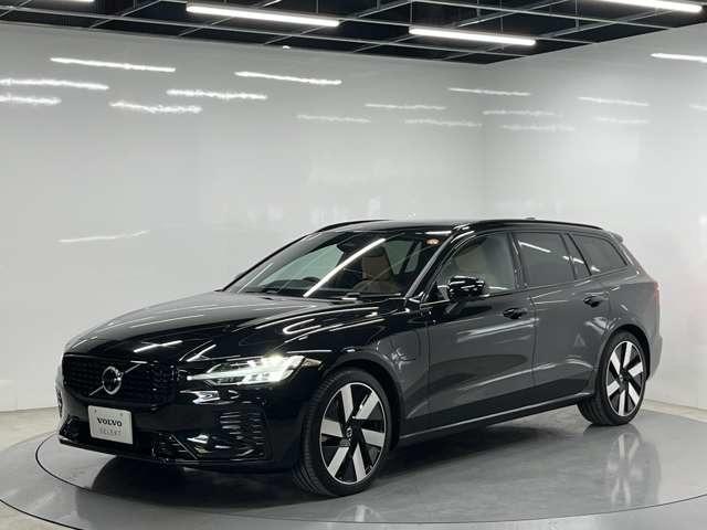Ｖ６０(ボルボ) リチャジアルティメットＴ６ＡＷＤプラグインハイブリド　４ＷＤ　認定中古車　ワンオーナー　サンルーフ　ｈａｒｍａｎ／ｋａｒｄｏｎ　Ｇｏｏｇｌｅナビ　全周囲カメラ　インテリセーフ　茶革シート　リラクゼーション機能　ベンチレーション機能　純正ドラレコ　禁煙車 中古車画像