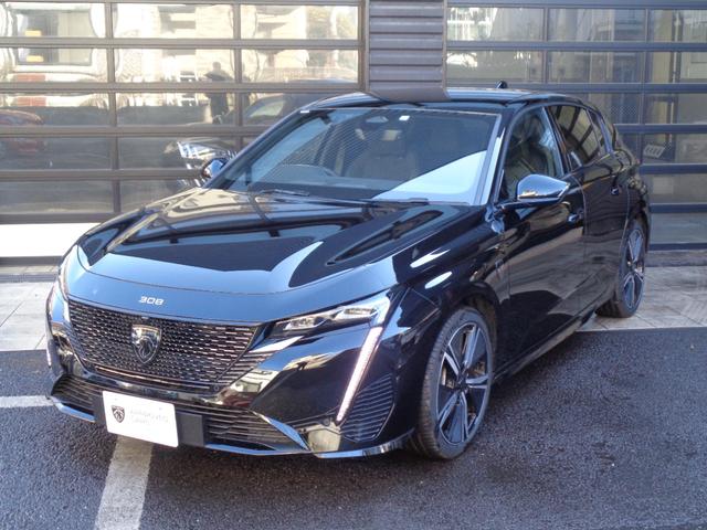 308（プジョー）ＧＴハイブリッド　試乗仕様車　ＰＨＥＶ　ナビゲーション標準　ＥＴＣ　１８インチアルミホイール　１０インチタッチスクリーン　衝突軽減ブレーキ　アクティブクルーズコントロール　リアトラフィックアラート 中古車画像