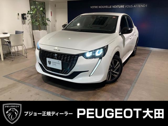 プジョー ２０８ アリュール　新車保証継承　純正ナビ　ＥＴＣ　ドラレコ前後　キーフリー　盗難防止システム　オートライト　Ｂカメラ　ＬＥＤライト　１オーナー　レーンキープ　Ｂｌｕｅｔｏｏｔｈオーディオ　ＵＳＢ　禁煙　ターボ