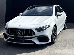 Aクラス A45 S 4マチック+ アドバンスドパッケージ・AMGレッドブレーキキャリパー・サウンドパーソナライゼーション機能・360度カメラシステム・パノラミックスライディングルーフ・ヘッドアップディスプレイ・ブランドロゴプロジェクタ 中古車画像