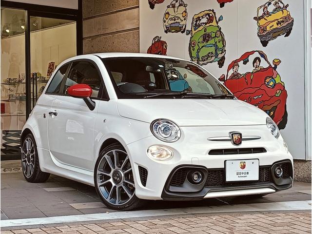 アバルト５９５(フィアット) ツーリズモ　ブラウンレザーシート　パドルシフト　ドライブレコーダー　純正ＥＴＣ車載器　キセノンヘッドライト 中古車画像