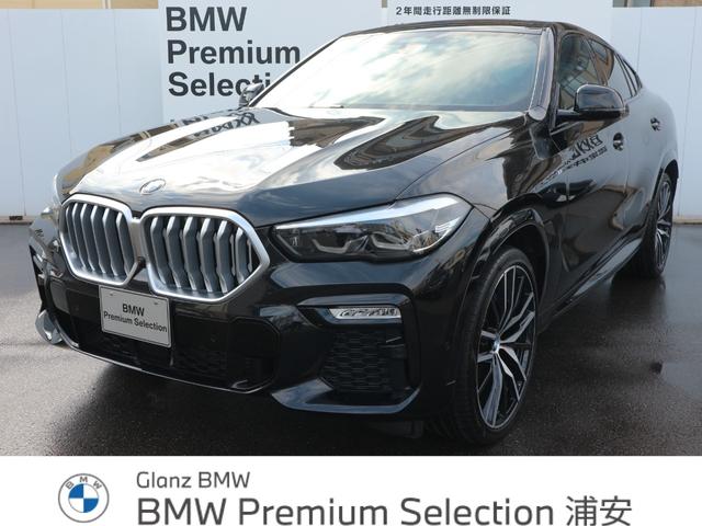 ＢＭＷ Ｘ６ ｘＤｒｉｖｅ　３５ｄ　Ｍスポーツ　認定中古車　１オーナー　赤本革　２年保証付　サンルーフ　ＡＣＣ　シートヒーター　保冷保温カップホルダー　ソフトクローズ　フルセグＴＶ　２２ＡＷ　電動テールゲート