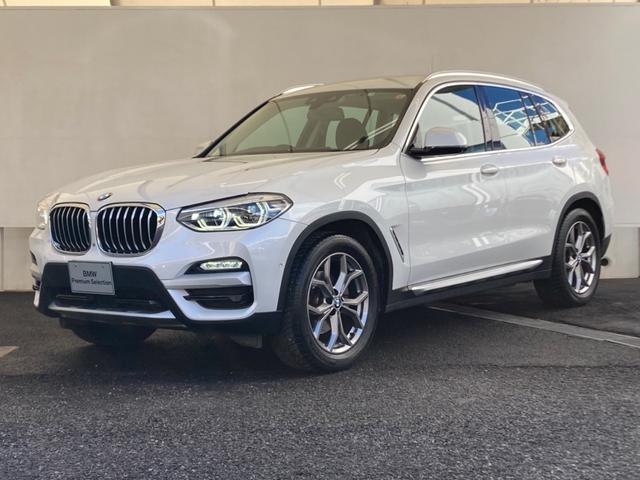 ＢＭＷ Ｘ３ ｘＤｒｉｖｅ　２０ｄ　Ｘライン　認定中古車　黒本革　全周囲カメラ　１年保証付　ＡＣＣ　純正ＨＤＤナビ　シートヒーター　ベンチレーションシート　電動シート　フルセグＴＶ　１９ＡＷ　電動テールゲート