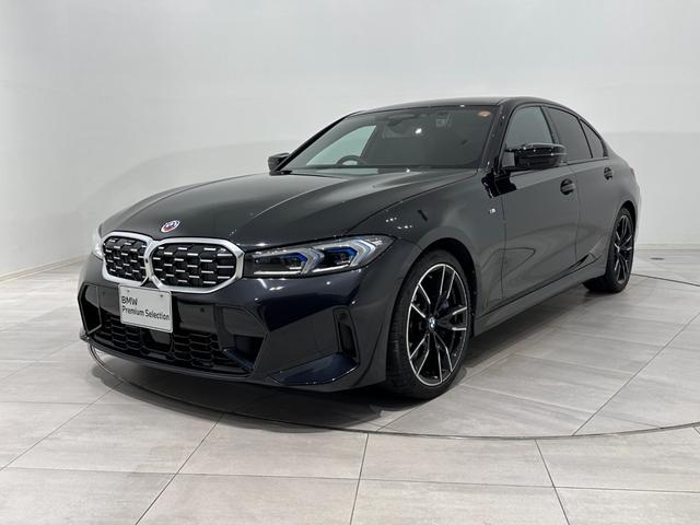 ３シリーズ(BMW) Ｍ３４０ｉ　ｘＤｒｉｖｅ　全国２年保証ブラックレザーＦシートヒーターＨａｒｍａｎ／ＫａｒｄｏｎサウンドコンフォートアクセスアダプティブＭサスアダプティブＬＥＤライトＤアシストプロパークアシスト＋ＴＶＭリヤスポ純正１９ＡＷ 中古車画像