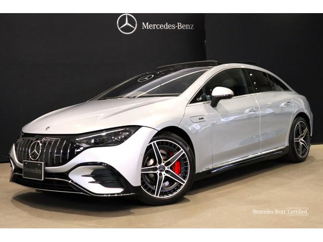 メルセデスＡＭＧ ＥＱＥ ＥＱＥ５３　４マチック＋　認定中古車　デジタルインテリアパッケージ　エクスクルーシブパッケージ　ナッパレザーシート　エナジャイジングパッケージ　パノラミックスライディングルーフ　３６０°カメラシステム　　ハイテックシルバー