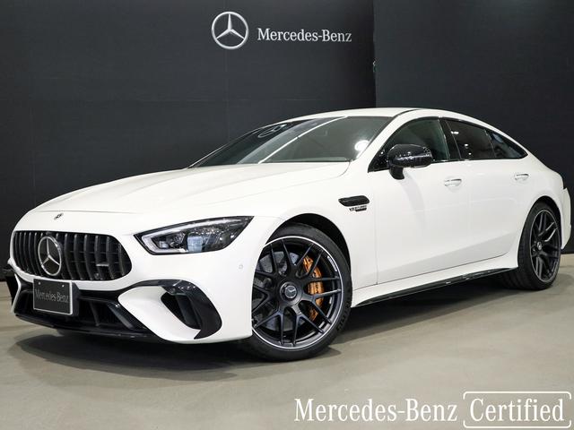 メルセデスＡＭＧ ＧＴ ４ドアクーペ ６３　Ｓ　Ｅ　パフォーマンス　認定中古車　６３　Ｓ　Ｅ　パフォーマンス（４名）　ＡＭＧパフォーマンスパッケージ　フルレザー仕様　イエローシートベルト　ヘッドアップディスプレイ　ダイヤモンドホワイト