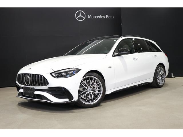 Ｃクラスステーションワゴン(AMG) Ｃ４３　４マチック　認定中古車　３６０°カメラシステム　アンビエントライト　メモリー付きパワーシート　パノラミックスライディングルーフ 中古車画像