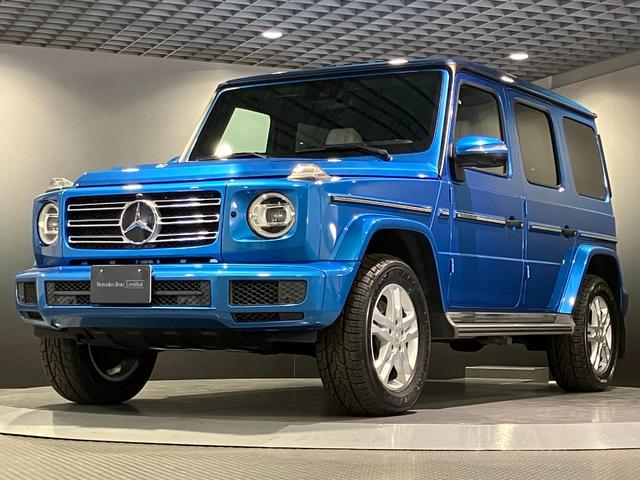 Ｇクラス(メルセデス・ベンツ) Ｇ４００ｄ　認定中古車　４ＷＤ　左ハンドル　ＥＴＣ　全周囲カメラ　クリアランスソナー　オートクルーズコントロール　レーンアシスト　パワーシート　衝突被害軽減システム　サンルーフ　オートライト　ＭＰ２０２１０１ 中古車画像