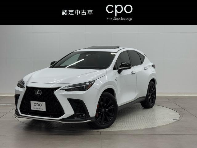ＮＸ(レクサス) ＮＸ３５０ｈ　Ｆスポーツ　認定中古車ＣＰＯ　Ａｄｖａｎｃｅｄ　Ｐａｒｋ　衝突被害軽減ブレーキ　ペダル踏み間違い時加速抑制装置　ＣＰＯハイブリッド保証　Ｆ　ＳＰＯＲＴ専用オレンジブレーキキャリパー　三眼フルＬＥＤヘッドランプ 中古車画像