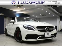 メルセデスＡＭＧ　Ｃクラス　Ｃ６３　Ｓカブリオレ　レーダーセーフティＰＫＧ　黒革