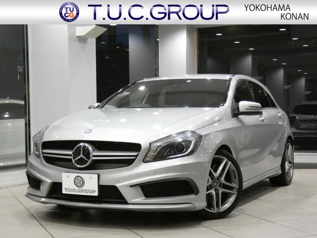 メルセデス・ベンツ Ａクラス Ａ４５　ＡＭＧ　４マチック　セーフティＰＫＧ／黒革／ヒーター／ナビＴＶ／Ｂカメラ／前後センサー／キセノン／ＡＭＧ専用エクステリア＆１８ＡＷ／パフォーマンスＥＸ／２年保証