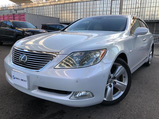 ＬＳ４６０　バージョンＵ　純正サンルーフＡＷナビＴＶ革ＰシートＢカメＥＴＣ