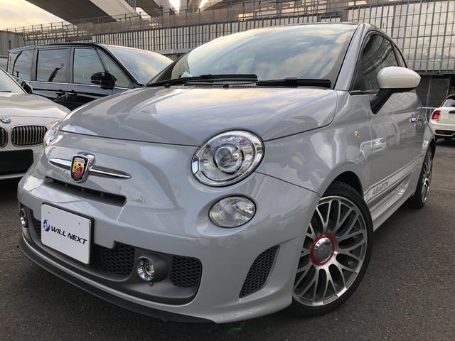 アバルト５９５(フィアット) ツーリズモ　Ｒ７．１０タイベル交換済ＥＴＣパドル純正１７ＡＷ黒革 中古車画像