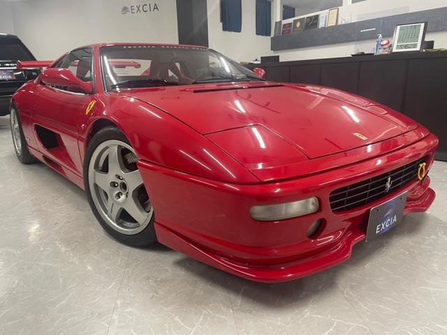 Ｆ３５５ ＧＴＳ　ＸＲ　ハードトップ　車高調　エアーコンプレッサ　ウイング　マフラー　ＯＭＰフルバケットシート　４点式シートベルト　ステアリング　ブレンボキャリパ（1枚目）