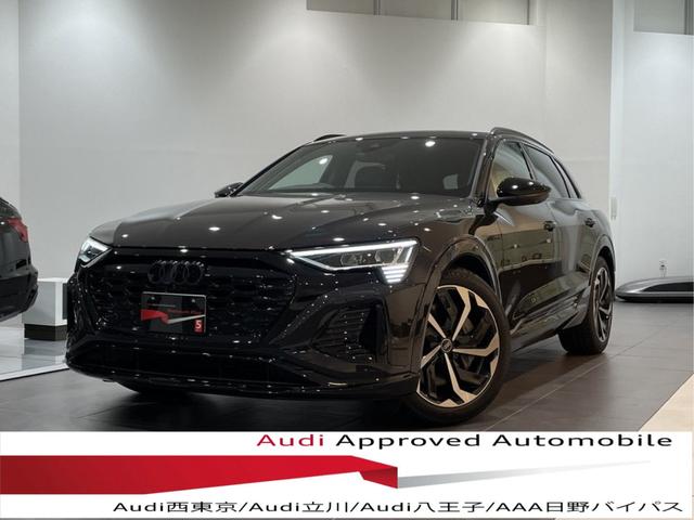 Ｑ８ ｅ−トロン(アウディ) ５５ｅ−トロンクワトロ　Ｓライン　ダークＡｕｄｉ　ｒｉｎｇｓ＆ブラックスタイリングパッケージ／サイレ 中古車画像