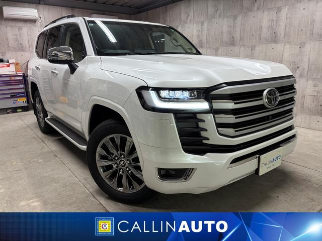 ランドクルーザー(トヨタ) ZX 新車保証 リアエンターテイメント クールボックス 空気圧警報システム ブラックルーフレール Tコネクトナビ 中古車画像