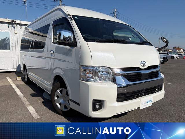 ハイエースバン(トヨタ) ＳロングＤＸ　ＧＬパッケージ　キャンピング　１年保証　キャンピング仕様　ソーラーパネル　ＢＯＸＥＲ　外部充電インバーター　ワイドＴＶ　パワースライド　セーフティセンス 中古車画像