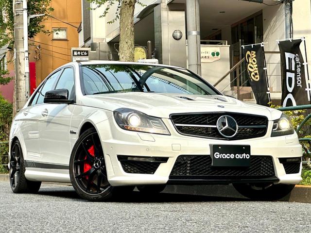 Ｃクラス(AMG) Ｃ６３　ＡＭＧ　エディション５０７・特別仕様限定車・ＮＡ最終　・ＡＭＧスタイリングＰＫＧ・専用サイド 中古車画像