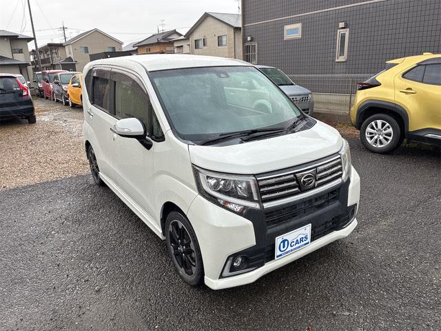 ムーヴ(ダイハツ) カスタム　ＲＳ　ハイパーＳＡＩＩ　グー保証、一年間、走行距離無制限付、グー故障診断付き、衝突被害軽減装置付き、ＣＤオーディオ、ＥＴＣ、スマートキー、バッテリー新品交換付 中古車画像