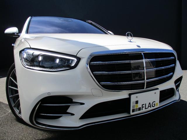 Ｓ５００　４マチック　ＡＭＧライン　ＡＭＧライン　レザーエクスクルーシブＰ　ベーシックＰ　エアバランスＰ　ヘッドアップディスプレイ　ブルメスター３Ｄサラウンド　パノラミックスライディングルーフ　純正前後ドラレコ　ＴＶキャンセラー　禁煙車(1枚目)