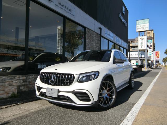 GLCクラス（AMG）ＧＬＣ６３　Ｓ　４マチック＋　ＡＭＧカーボンエクステリアパッケージ　ヘッドアップディスプレイ　レッドペッパー／ブラックシート　ＡＭＧ　ＲＩＤＥ　ＣＯＮＴＲＯＬスポーツサス　ＡＭＧエグゾースト　フットトランクオープナー　ブルメスタ 中古車画像