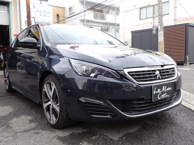３０８(プジョー) ＧＴ　ブルーＨＤｉ　ＧＴ　ブルーＨＤｉ（５名）ワンオーナー　禁煙車　前後ソナー　純正ナビ　バックカメラ　ＥＴＣ　ドラレコ　ＭＴモード　ＬＥＤヘッドライト　オートライト　スマートキー　プッシュスタート　クルーズコントロール 中古車画像