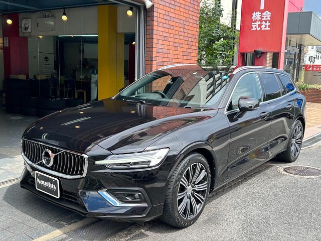 ボルボ Ｖ６０ Ｔ５　インスクリプション　３６０°ビューカメラ　ベージュレザーベンチレーションシートマッサージ　パイロットアシスト　インテリセーフ　純正９インチナビゲーション　パワーテールゲート　ハーマンカードンオーディオ　前後ドラレコ