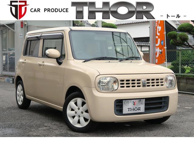 アルトラパン(スズキ) X 2トーン色 ホワイトルーフ 禁煙車 ベージュインテリア 純正14インチホワイトアルミ(YOKOHAMAタイヤ7分山) ナビ・TV・CD・SD・ETC Pushスタート(スマートキー) ドアバイザー 中古車画像