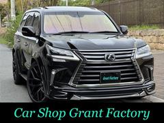 LX LX570 LX570(8名)WALDカスタム リアエンターテイメント サンルーフ 全方位カメラ クールBOX モデリスタマフラー 中古車画像