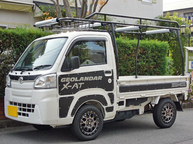 ハイゼットトラック(ダイハツ) スタンダード　４ＷＤ　３方開　ＨＡＲＤＣＡＲＧＯ　ハードカーゴカスタム　禁煙車　背面ガード 中古車画像