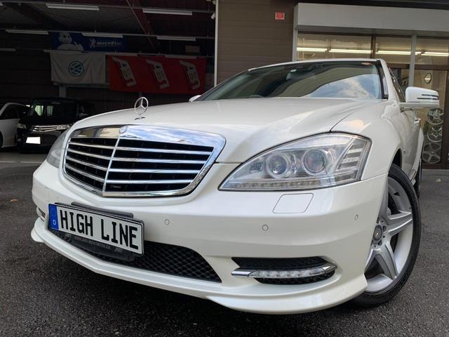 Ｓ３５０　ＡＭＧスポーツＰＫＧ　ラグジュアリーＰＫＧ　後期モデル　ワンオーナー車　ガラスサンルーフ　黒革シート（シートヒーター）　プッシュスタート　純正ナビ　ＴＶ　ＥＴＣ　リアカメラ　ＰＴＳ　ドライブレコーダー